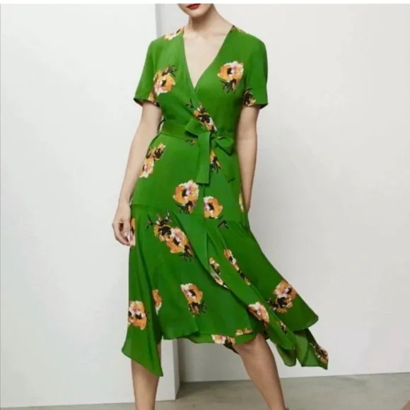 alc green leather dress A.L.C. Lexi Dress main image 1